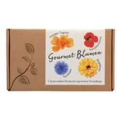 Blumensamen-Set Gourmet Blumen, Essbar, Bienenfreundlich, Dekorativ