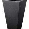 Pflanzgefäß 'Capri', Anthrazit, 27 X 27 X H 45 Cm