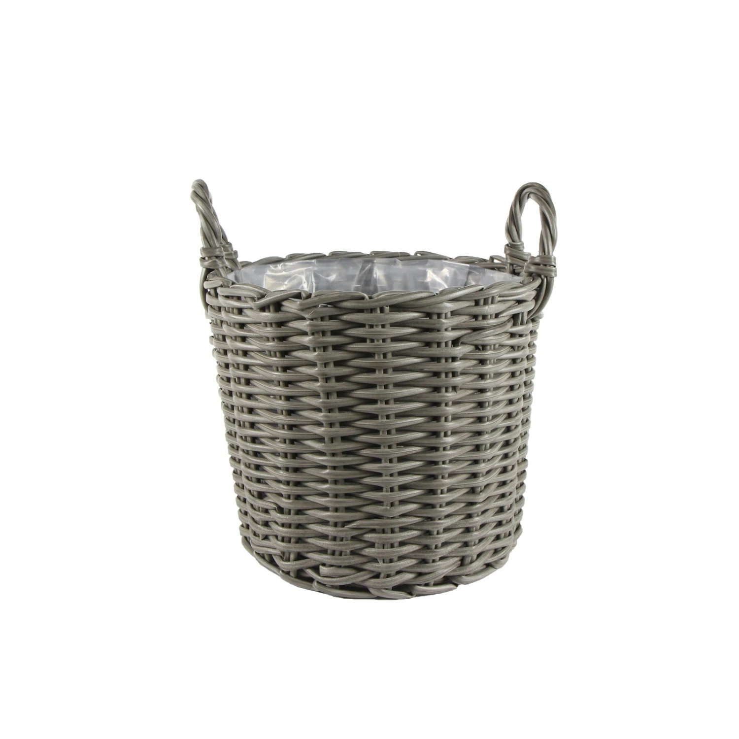 Kölle Pflanzkorb Mila, Grau, D 38 X H 31 Cm 1 Kölle Pflanzkorb Mila, Grau, D 38 X H 31 Cm