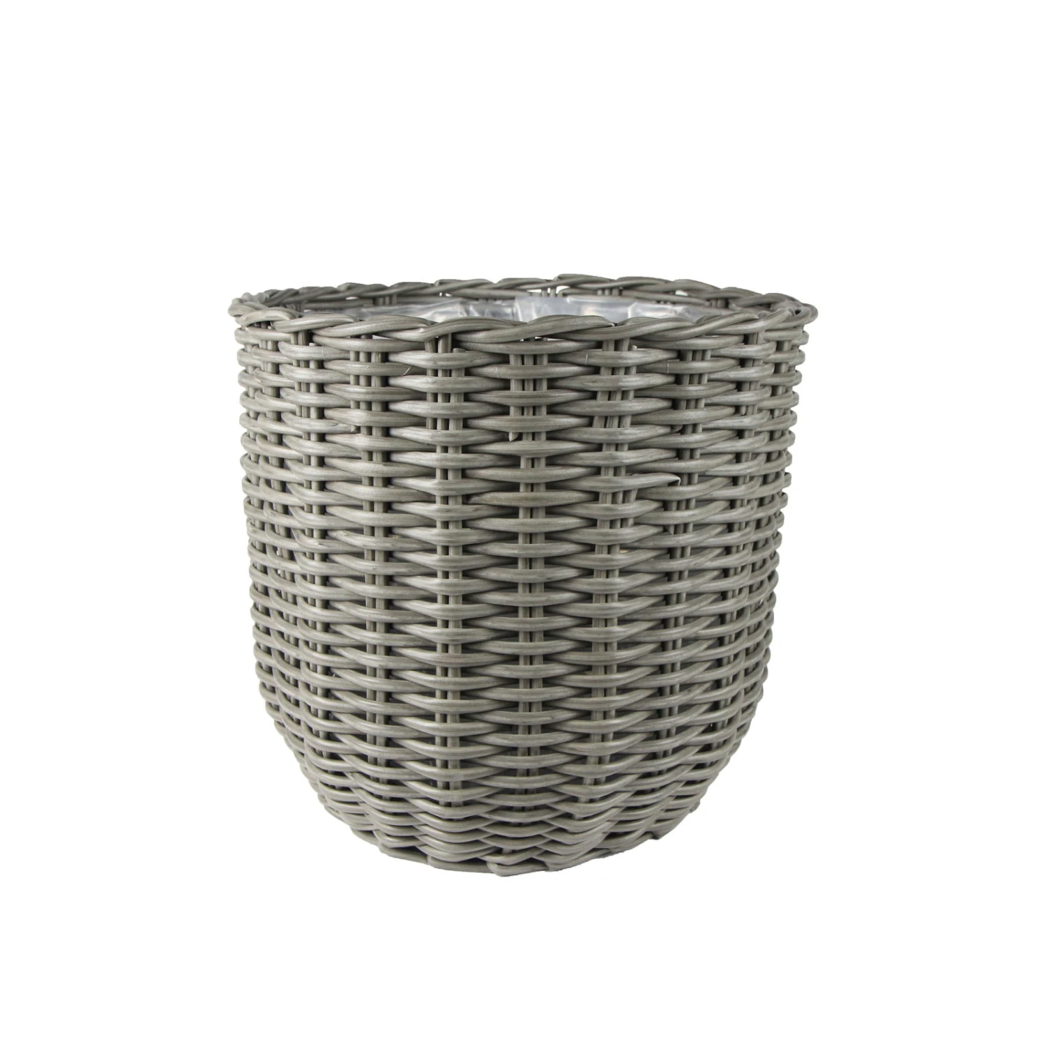 Pflanzkorb Jente, Grau, Ø 35 X H 30 Cm 1 Pflanzkorb Jente, Grau, Ø 35 X H 30 Cm