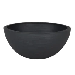 Pflanzschale Graphit Ella, Anthrazit, Ø 24,5 X H 10 Cm