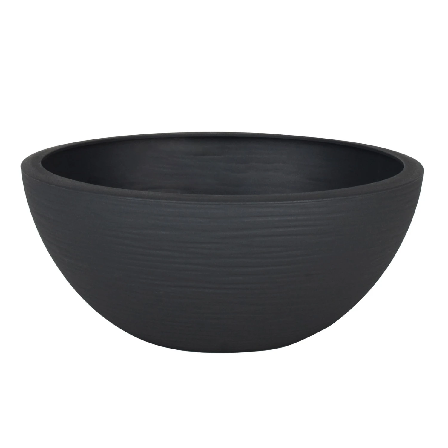 Pflanzschale Graphit Ella, Anthrazit, Ø 24,5 X H 10 Cm 1 Pflanzschale Graphit Ella, Anthrazit, Ø 24,5 X H 10 Cm