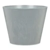 Pflanzgefäß 'Purista' Mit Reservoir, Rund, Concrete, Grau, Kunststoff