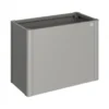 Biohort Pflanzbeet Belvedere, Verzinktes Stahlblech, Quarzgrau-metallic