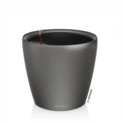 LECHUZA Classico Premium 50 LS, Anthrazit-metallic, All-in-One-Set, Ø 50 Cm H:47 Cm -Elho || LECHUZA Verkäufe 3325100286 Classico Premium 50LS anthrazit All in One Set D50xH47cm RGB 7595